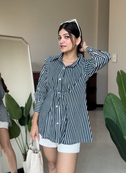 Coastal Stripe Classic Shirt