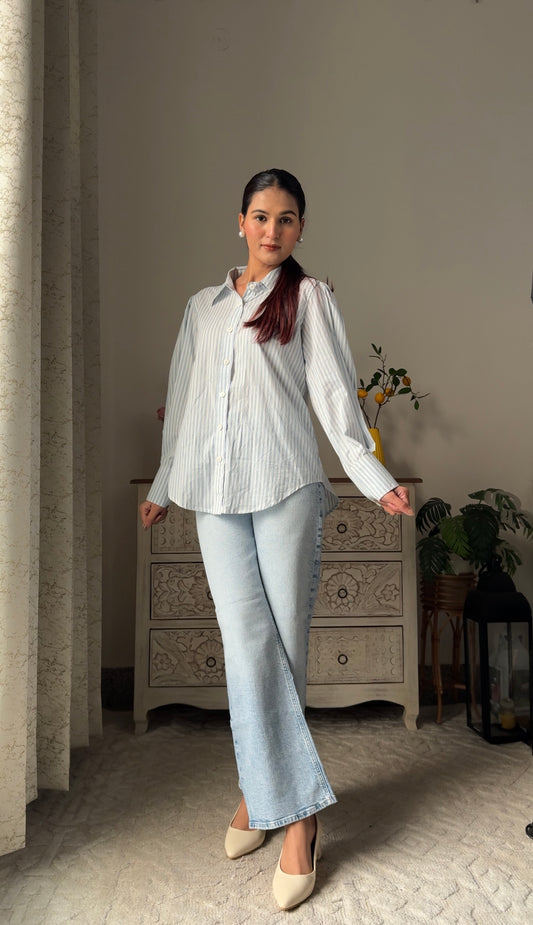 Blue Stripes Shirt