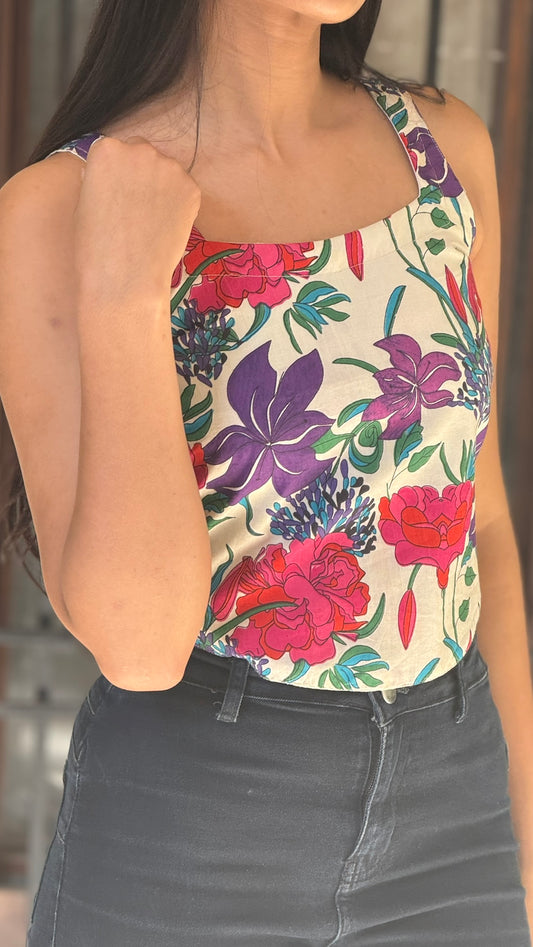 Gulabo Glam Sleeveless Top