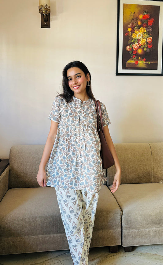 Sally White Coord Set