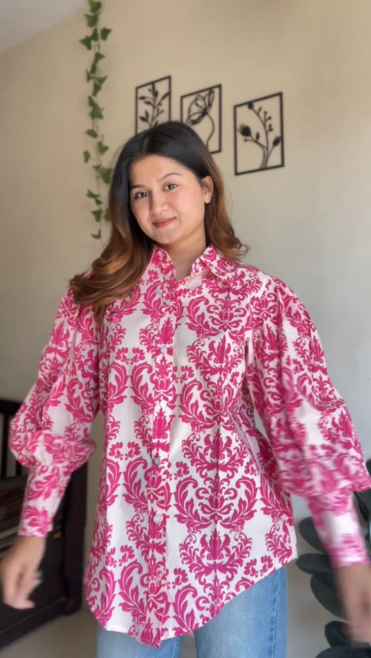 Gulaabi Royale Cotton Shirt