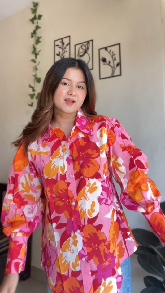 Rangreza Pop Cotton Shirt