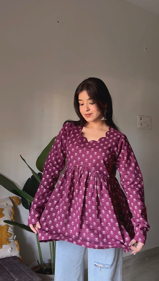 Rasbhari Cotton Top