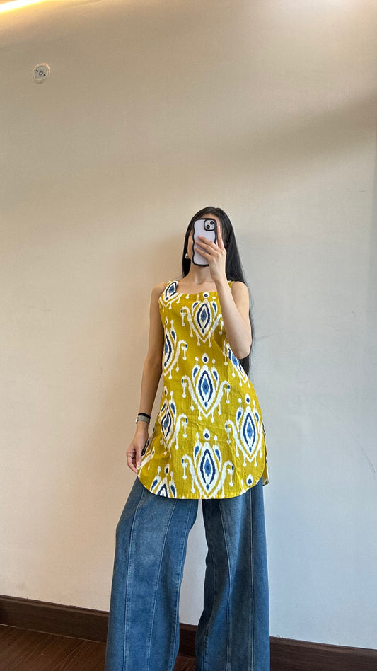 Pakeezah Sleeveless Cotton Top