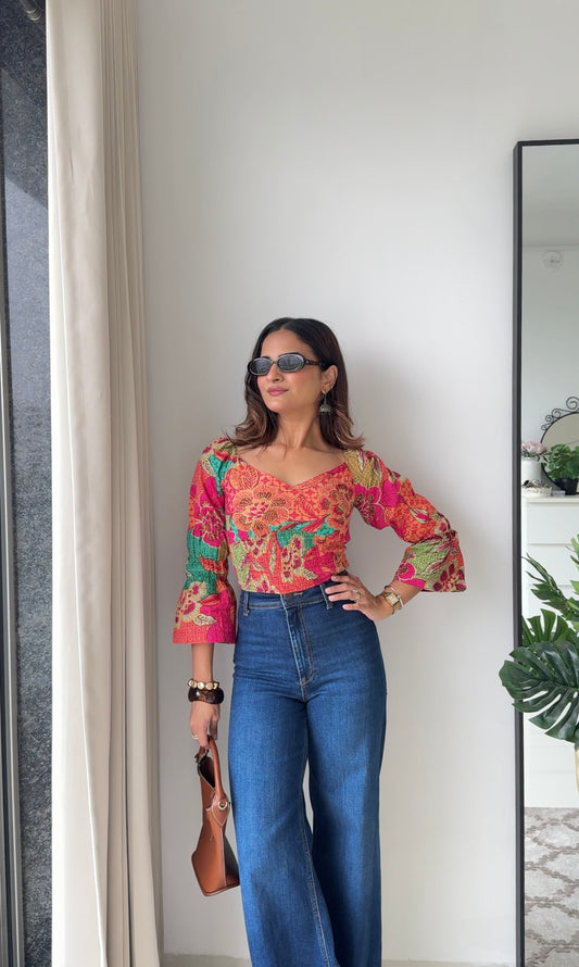 Olivia Pink Top Pure Cotton