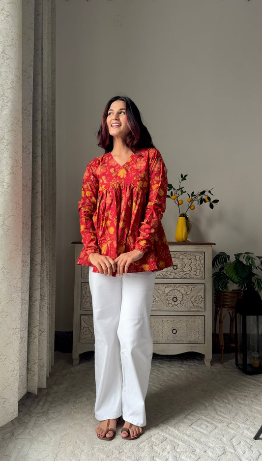 Pankhuri Cotton Top