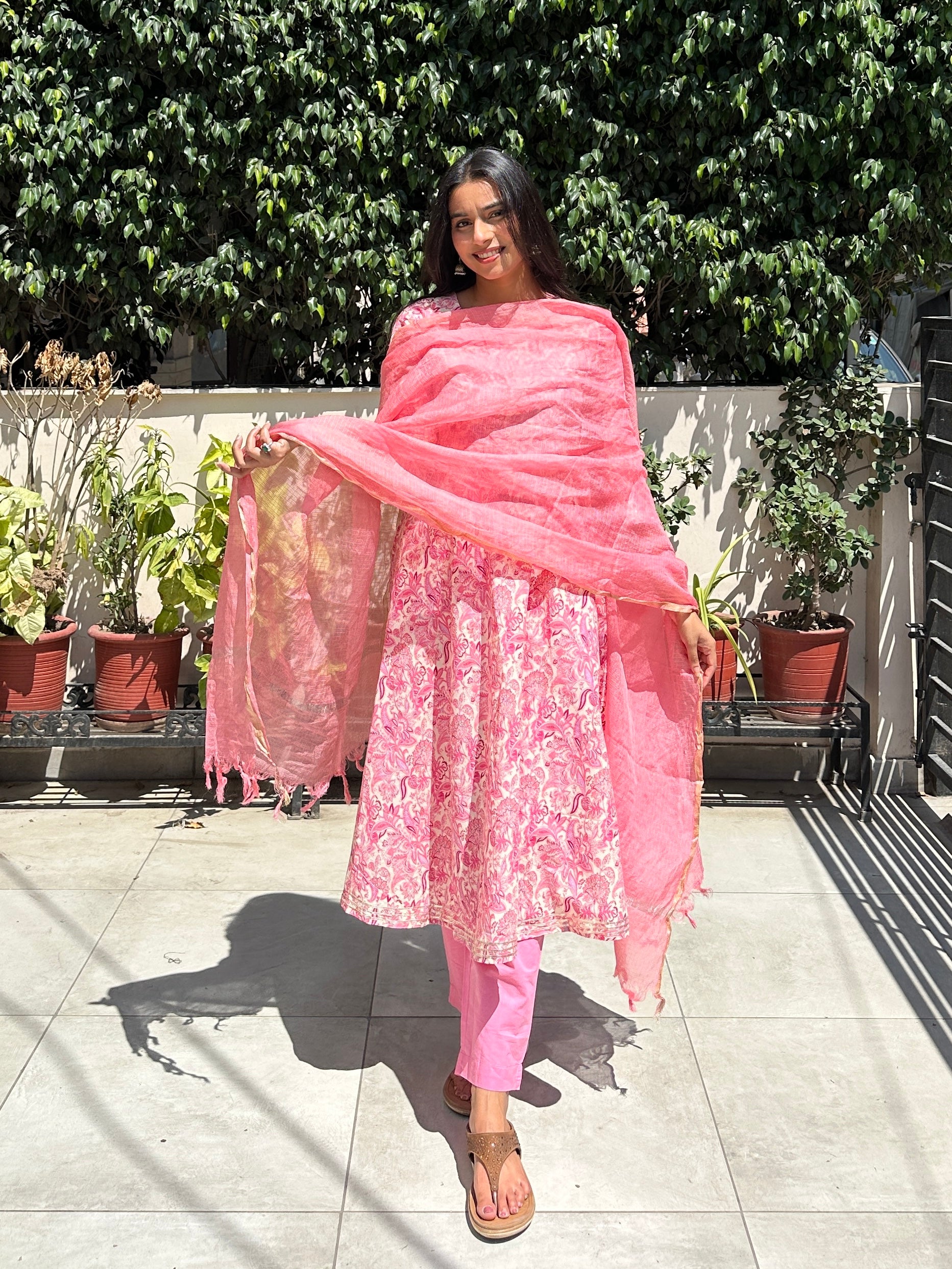 Pinkoi Anarkali Set