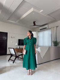 Emerald Green Dress