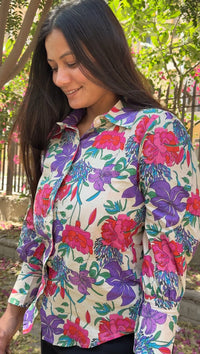 Floral Summer Shirt