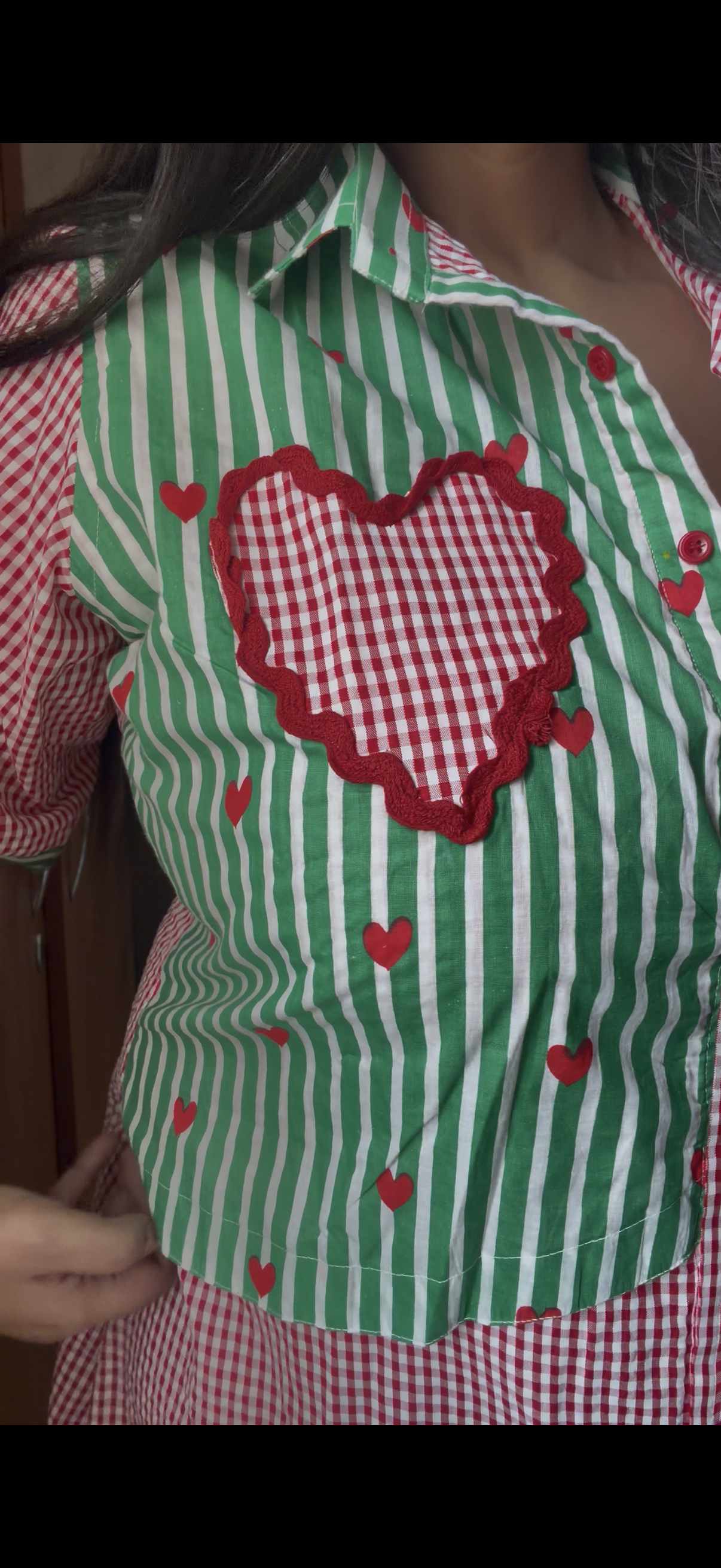Red and Green Sugar Kiss Dress