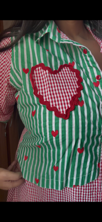 Red and Green Sugar Kiss Dress
