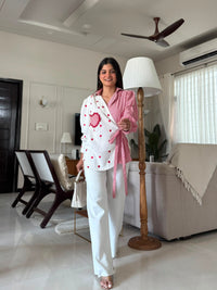 Rosette Wrap Shirt