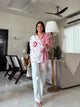 Rosette Wrap Shirt