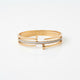 Rose Gold Plated Nail Bracelet Stainless Steel