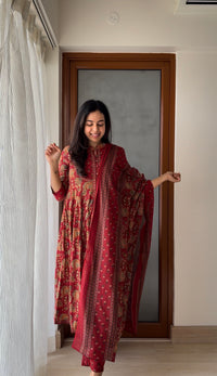 Scarlet Royale Printed Suit Set