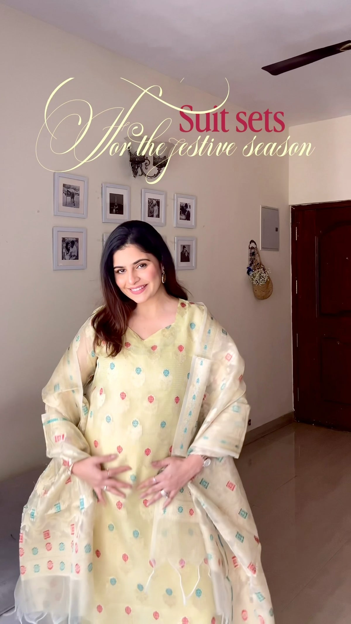 Nagma Feative Banarasi Kota Doria Suit