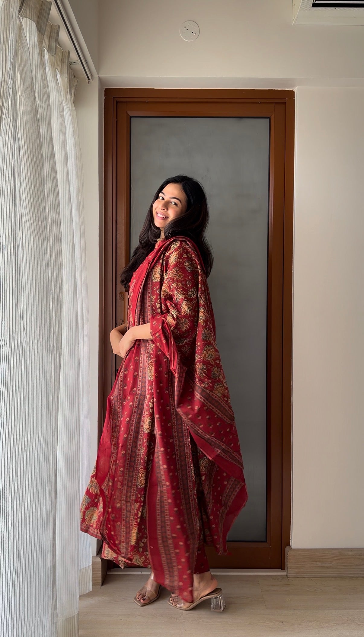 Scarlet Royale Printed Suit Set