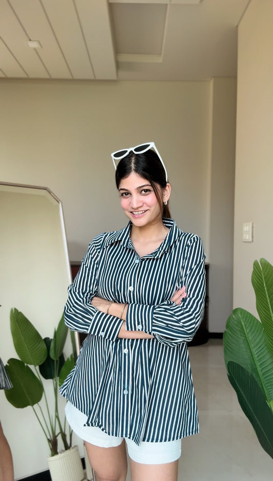 Coastal Stripe Classic Shirt