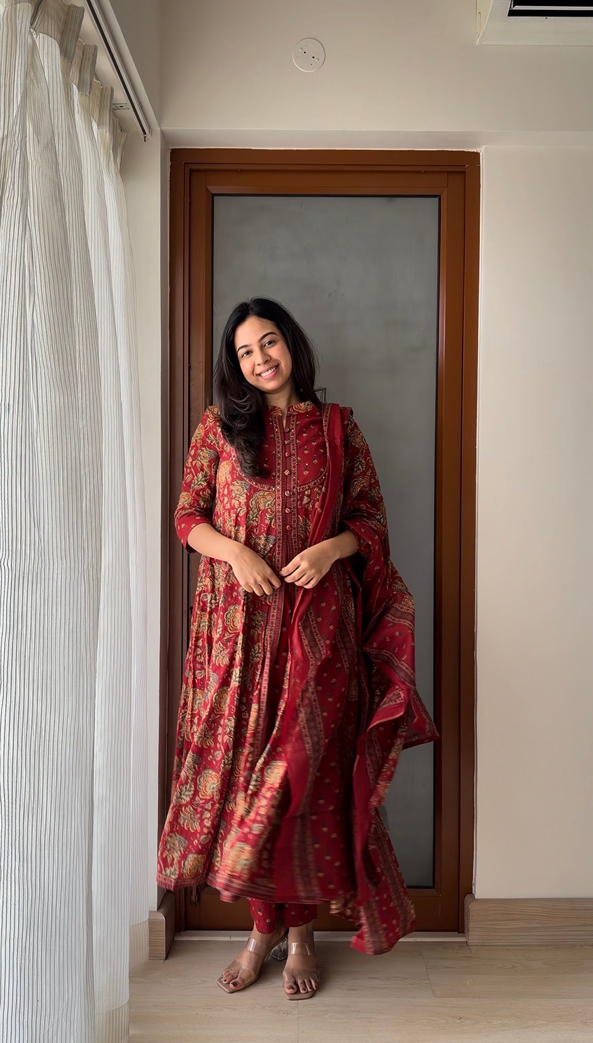 Scarlet Royale Printed Suit Set