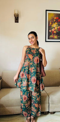 Saisha Floral Cotton Coord Set