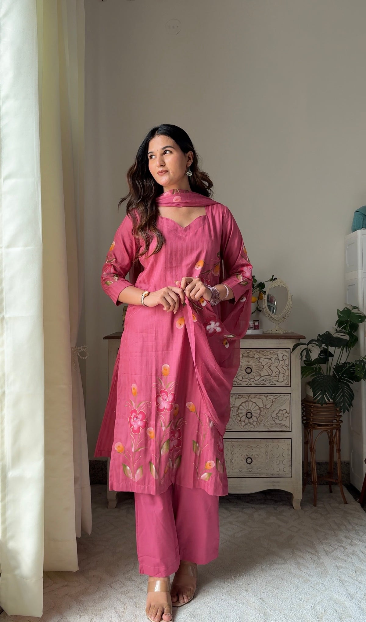 Yamika Hand painted SuitSet