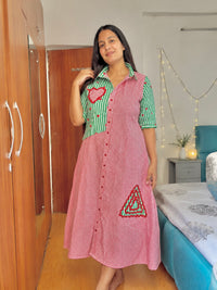 Red and Green Sugar Kiss Dress