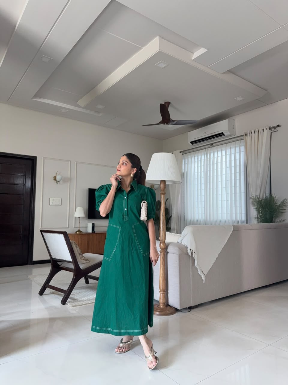 Emerald Green Dress