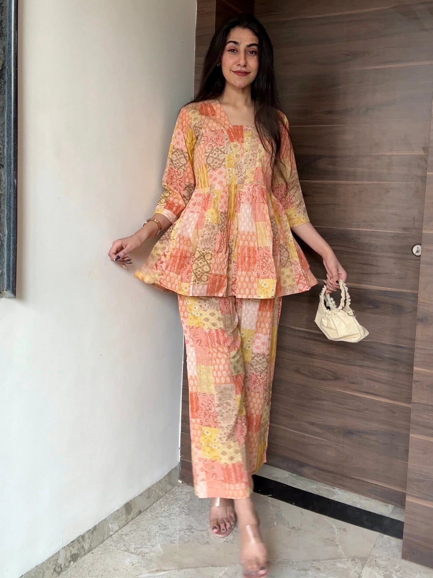 Multi Colored Co-ord Festive Edition
