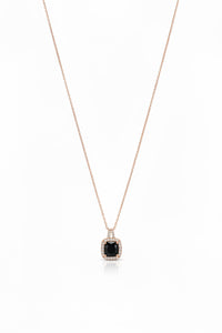 Black Stone Necklace