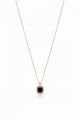 Black Stone Necklace