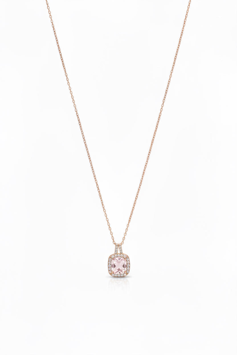 Pink Stone Necklace