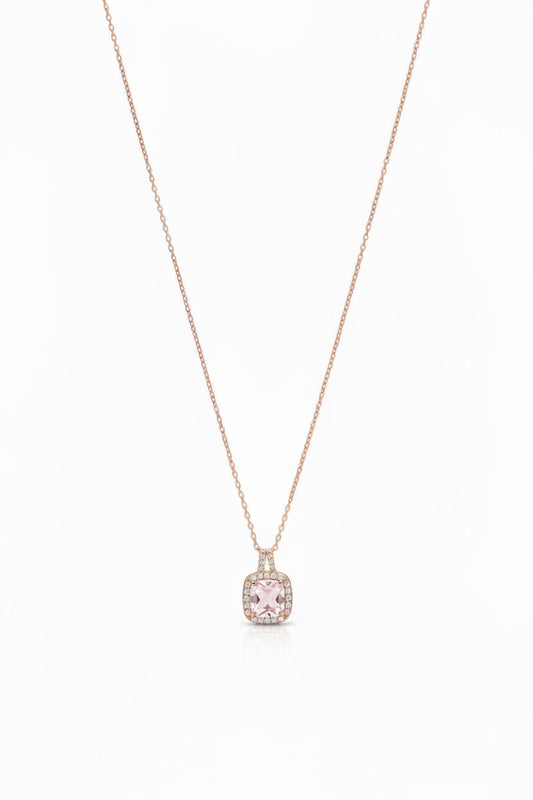 Pink Stone Necklace