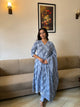 Neelakshi Blue Anarkali Set