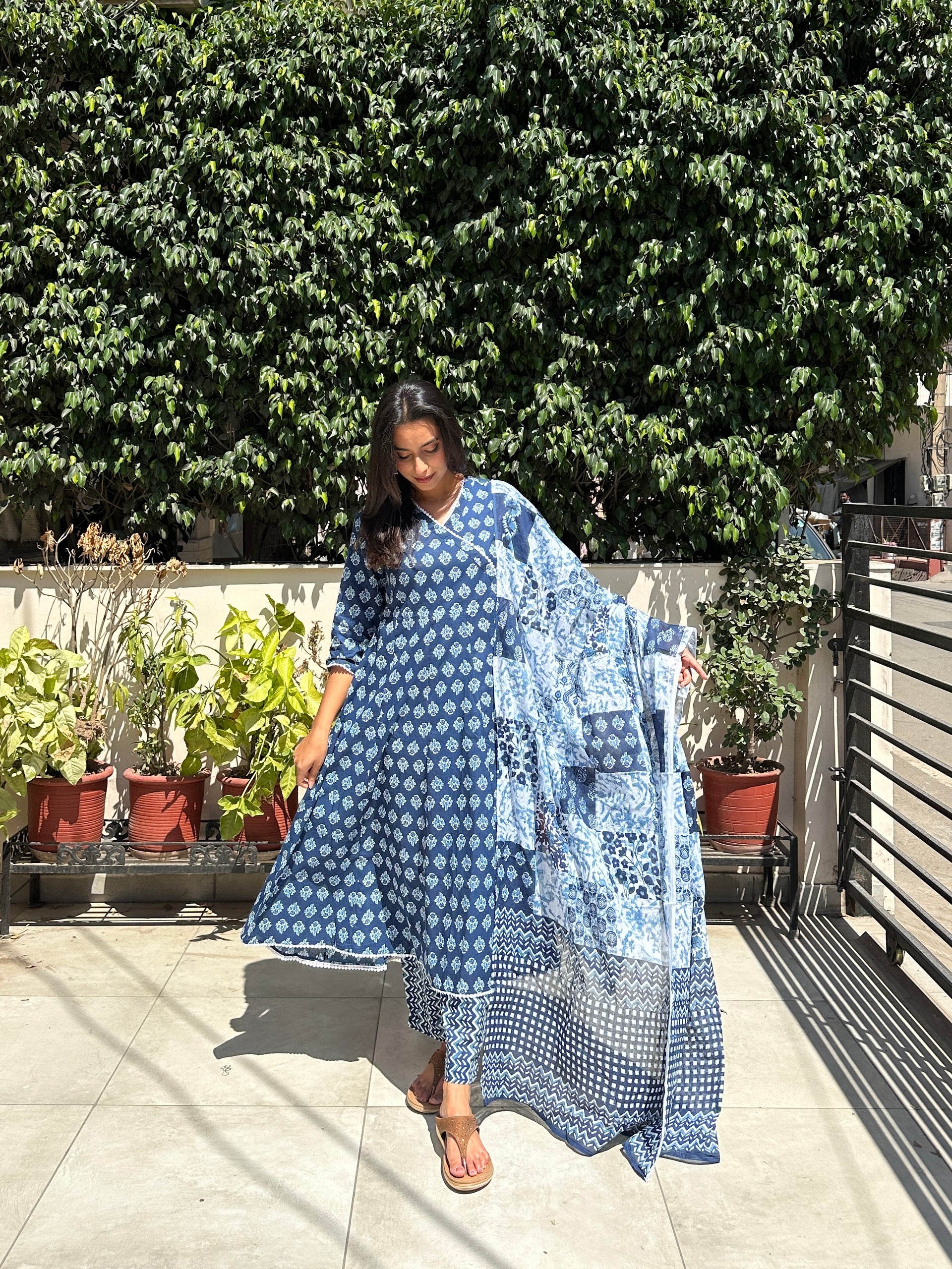 Indrisa Anarkali Set