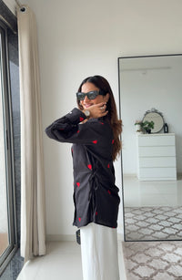 Hearty Knots Cotton Shirt