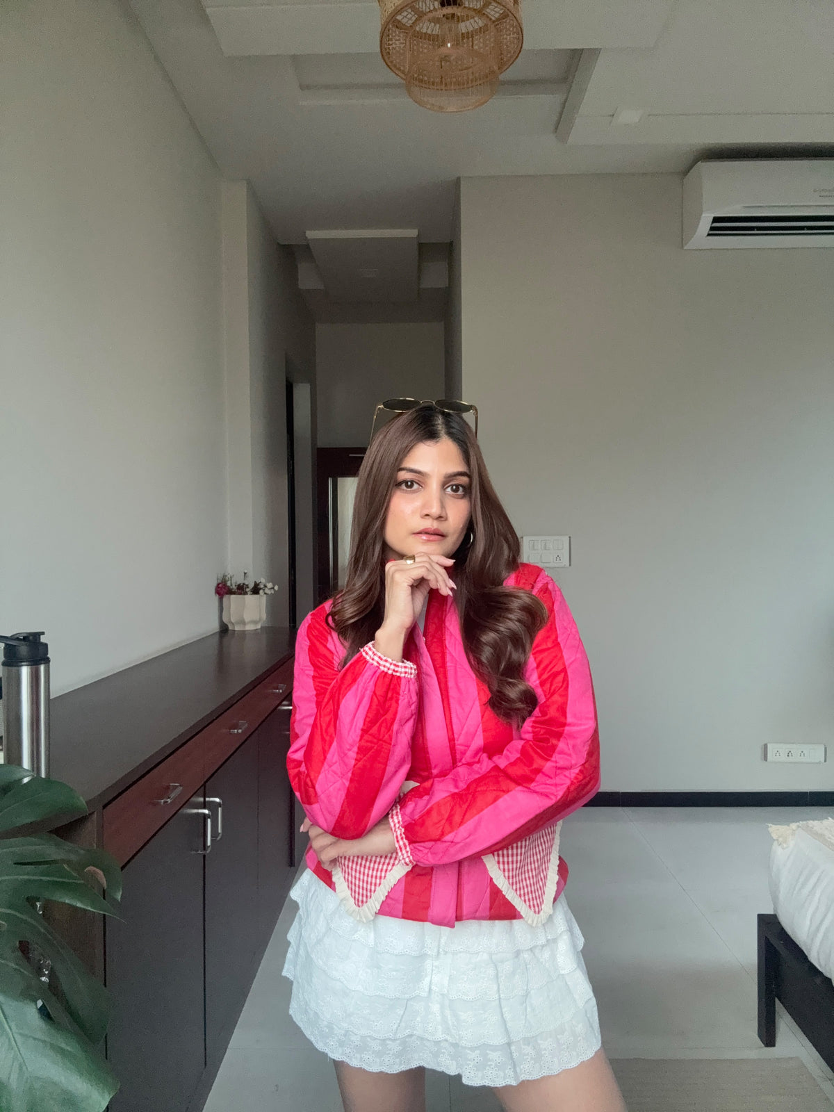 Pink Quilted Heart Jacket