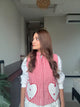 Red Gingham Heart Jacket