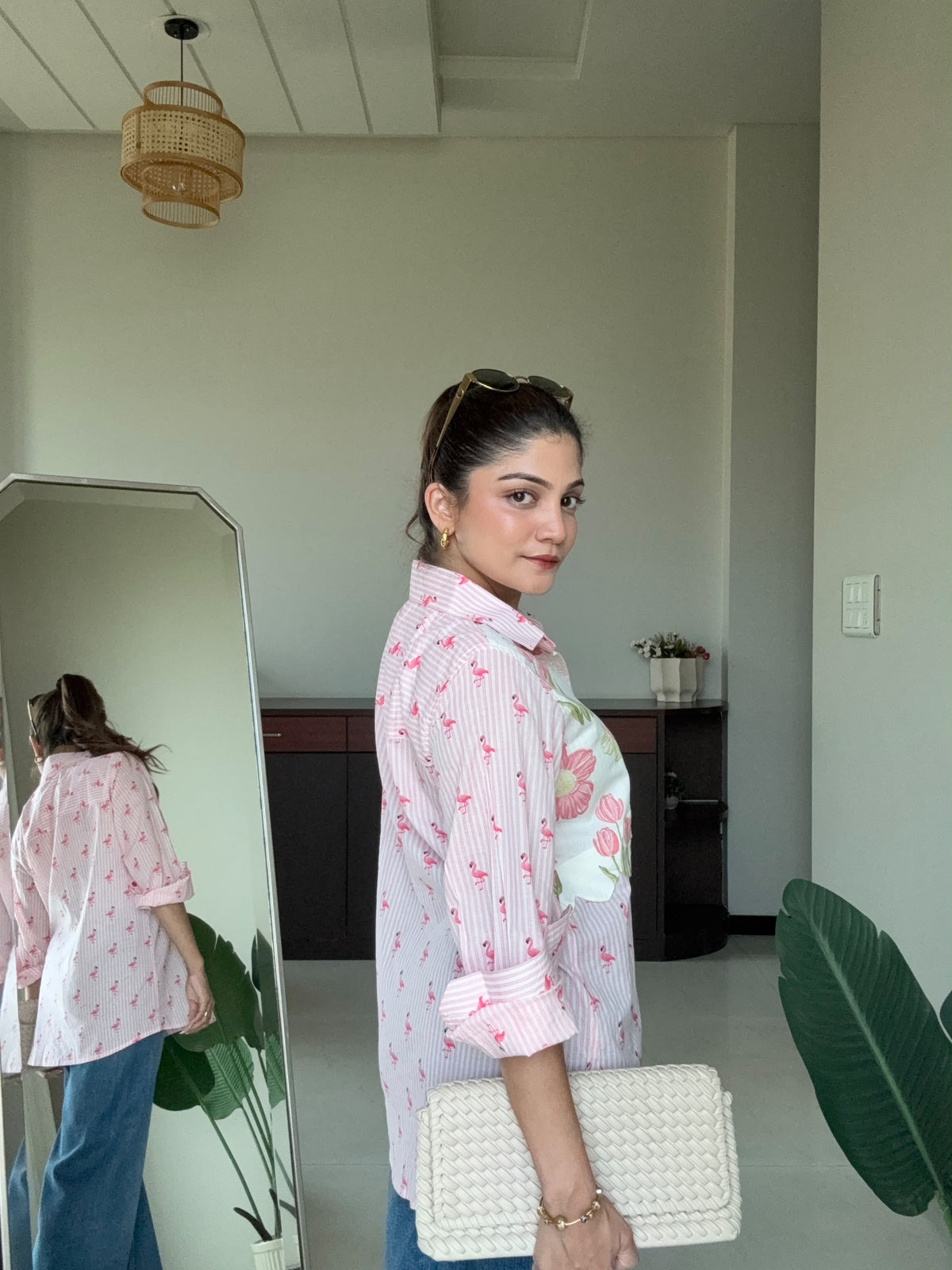 Florence Flamingo Shirt