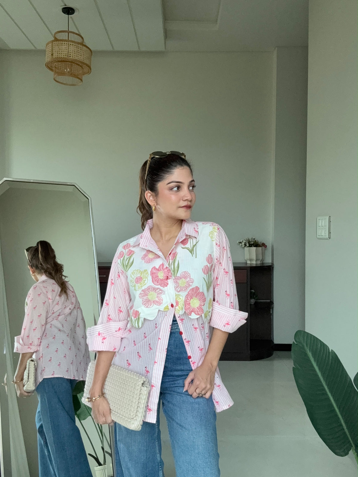 Florence Flamingo Shirt