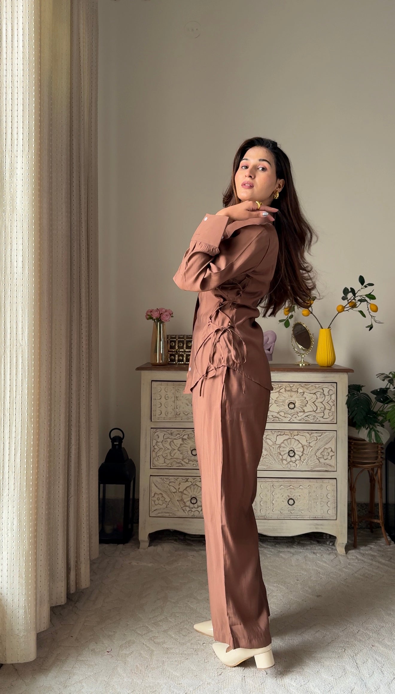 pinteresty  Brown Coord Set