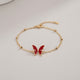 Red Butterfly Bracelet