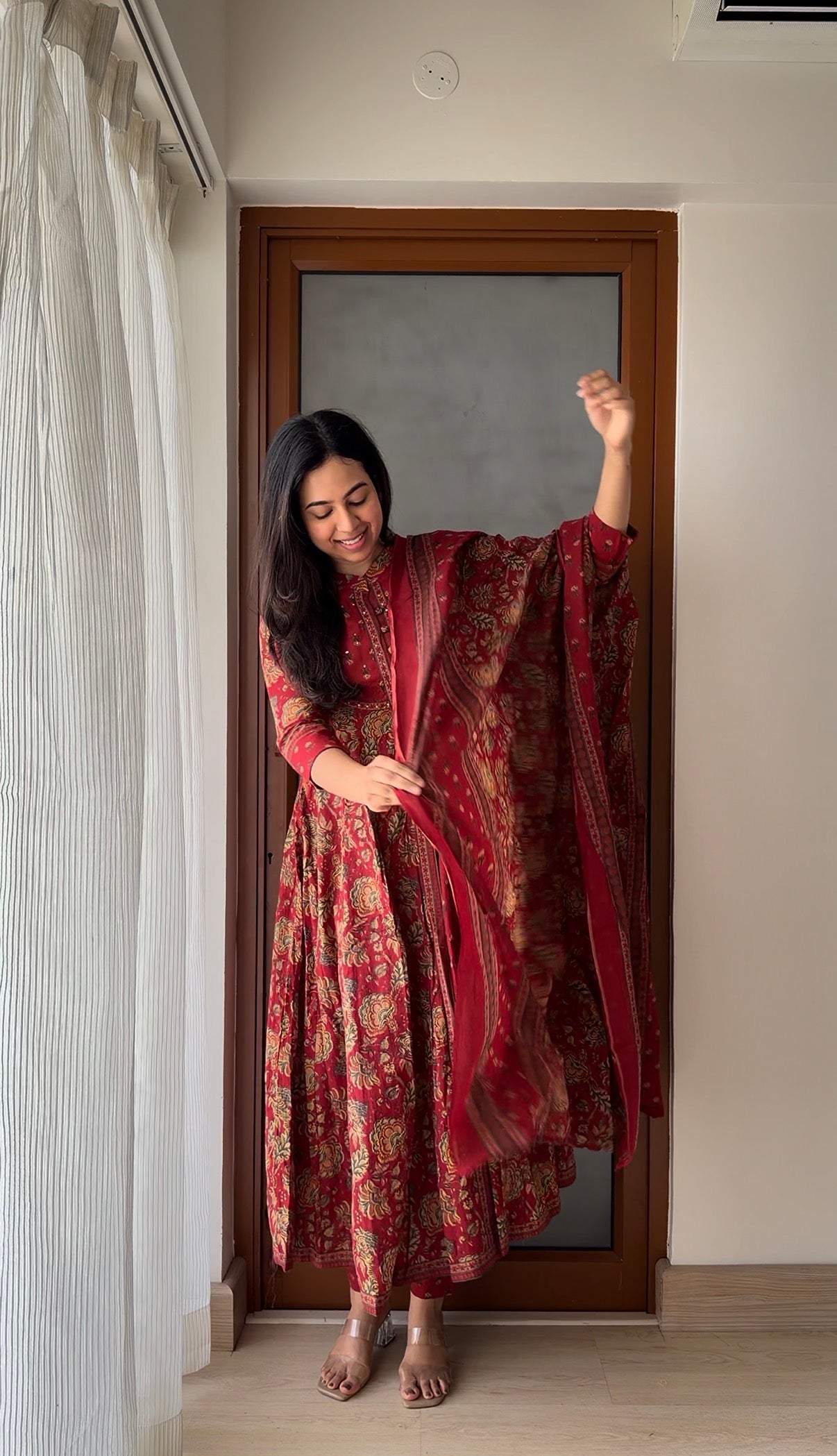 Scarlet Royale Printed Suit Set