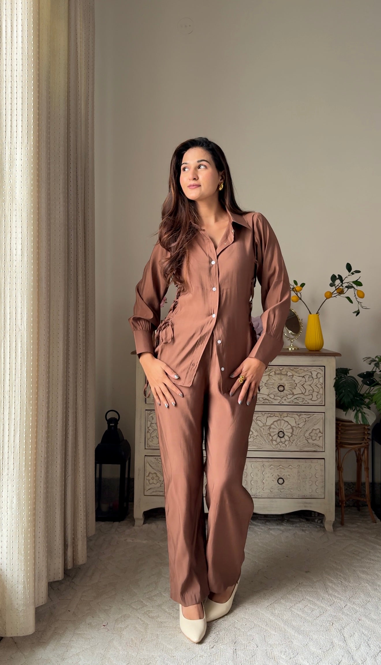 pinteresty  Brown Coord Set