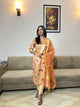 Peach Gulnaar Suit