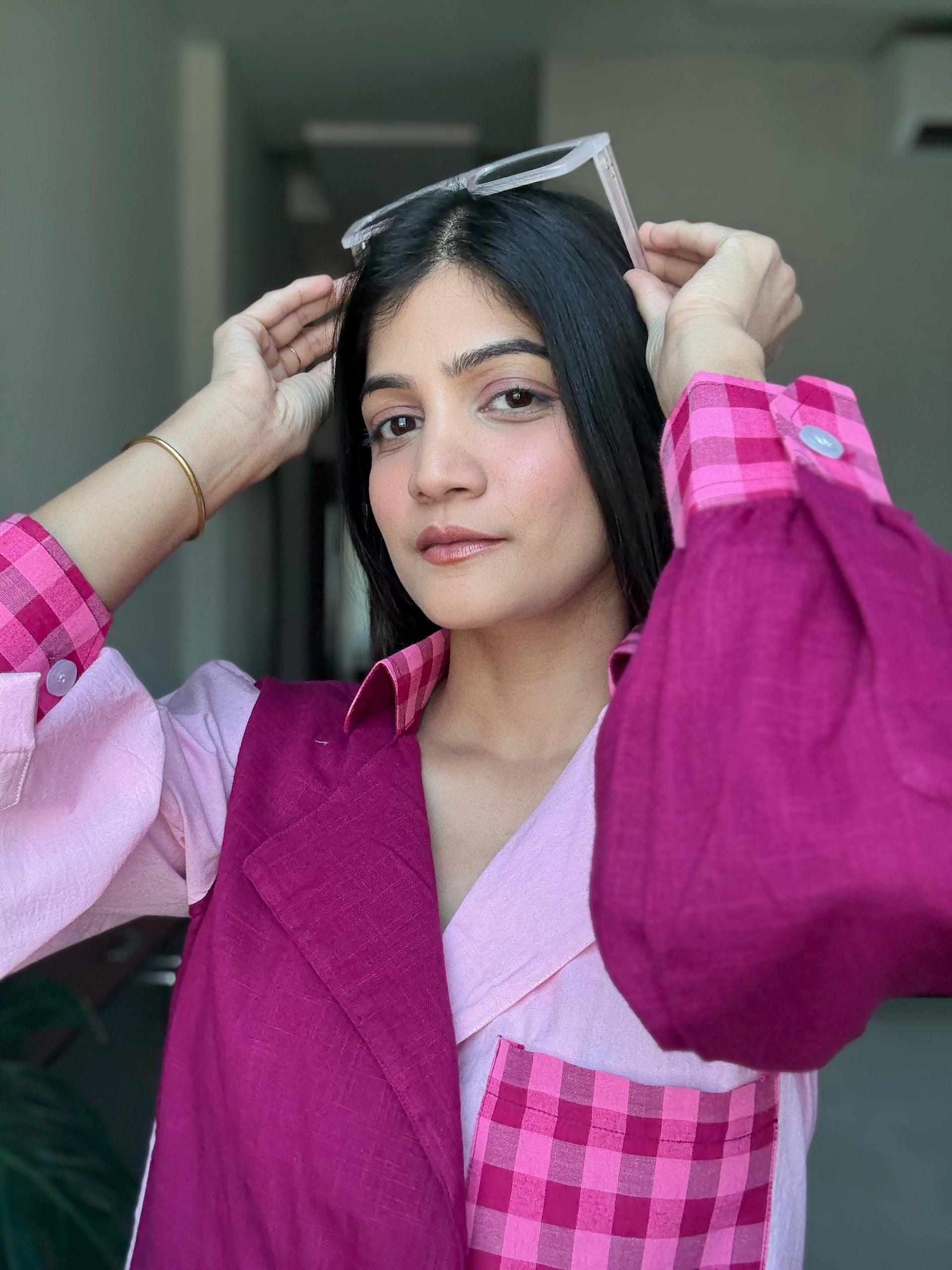 Berry Crush Colorblock Shirt