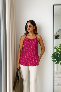 Sophia Green Sleeveless Top