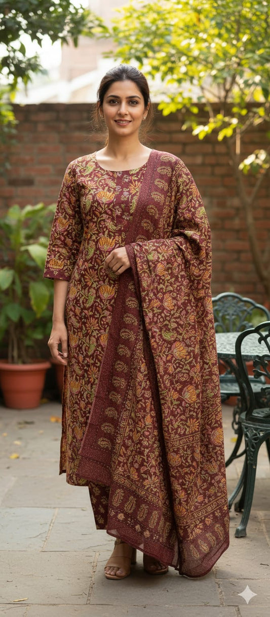 Kala Pure Cotton Suit Set