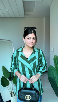 Verdant Lane Blazer Shirt