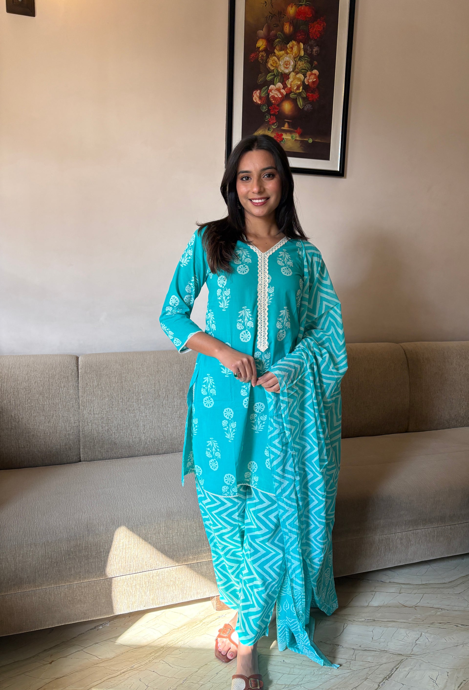 Zoonika Cotton Suit Set