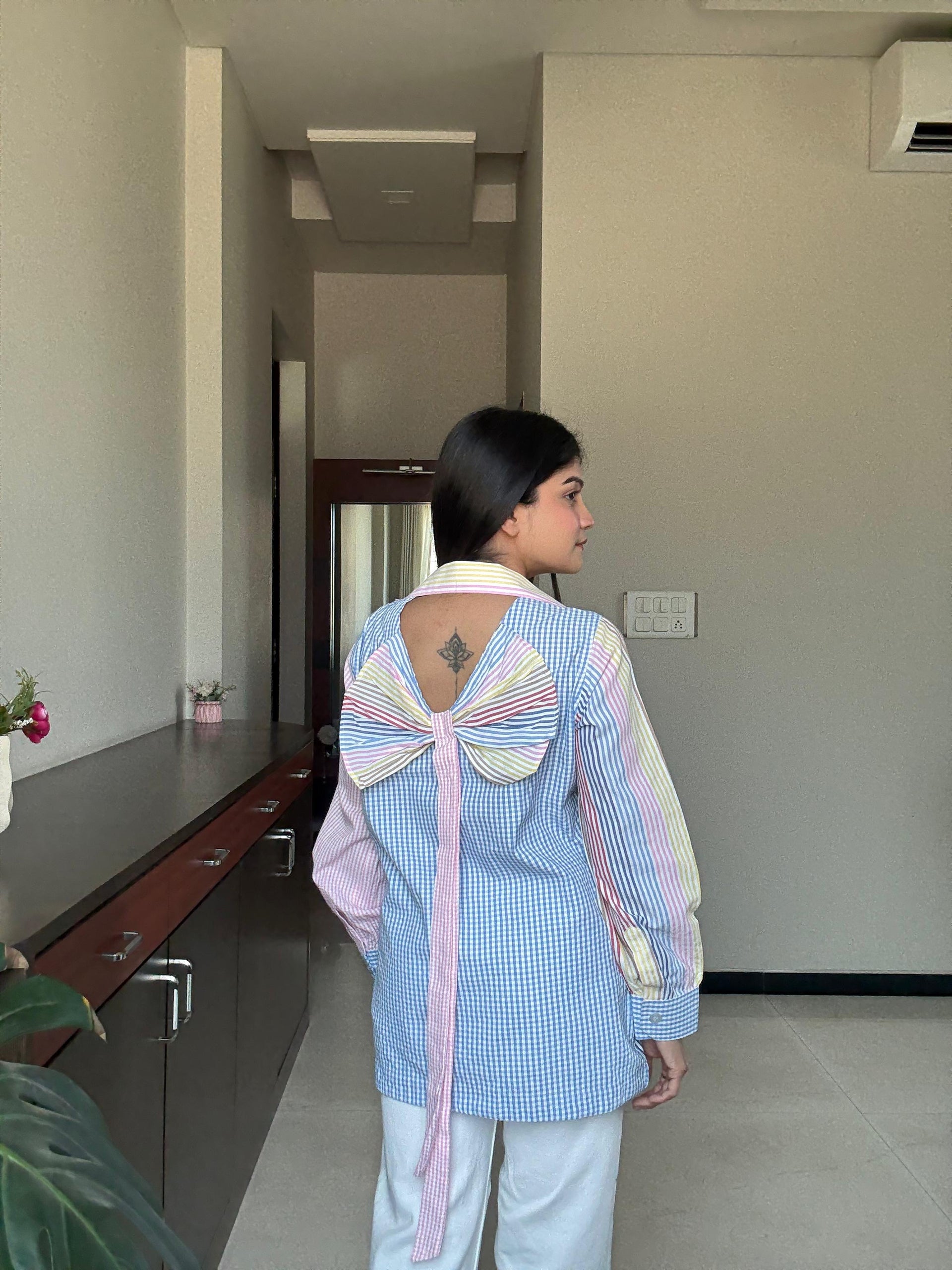 Cotton Candy Bow Shirt